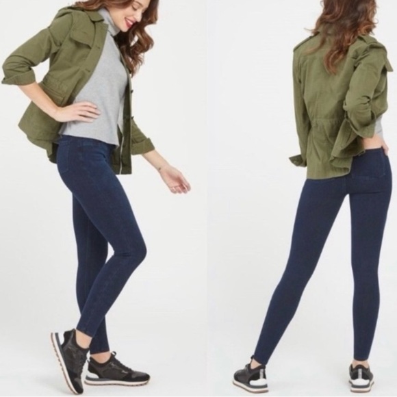 Spanx Jean-ish Leggings Ankle Length Size M. - Picture 1 of 10